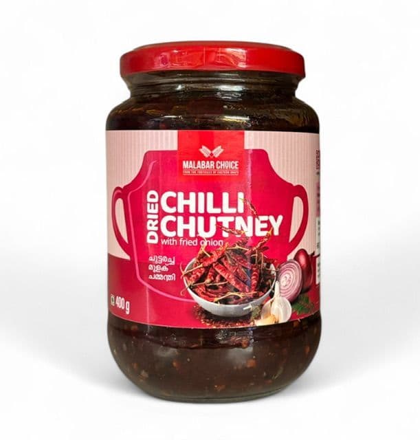 Dried Chilli Chutney (with Fried Onion) 400g