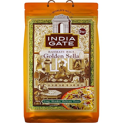 Golden Sella Basmati Rice 5kg